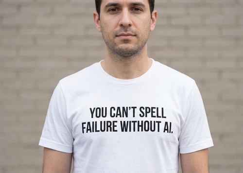 ANTI AI T-Shirt by NonAyEye