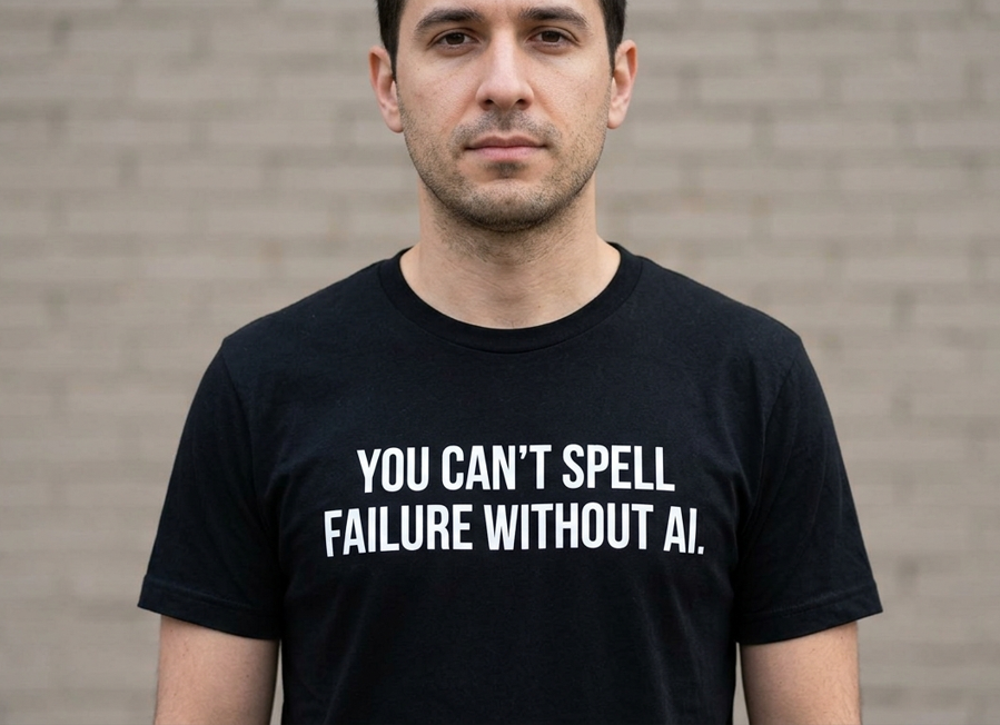 ANTI AI T-Shirt by NonAyEye