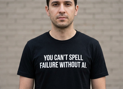 ANTI AI T-Shirt by NonAyEye